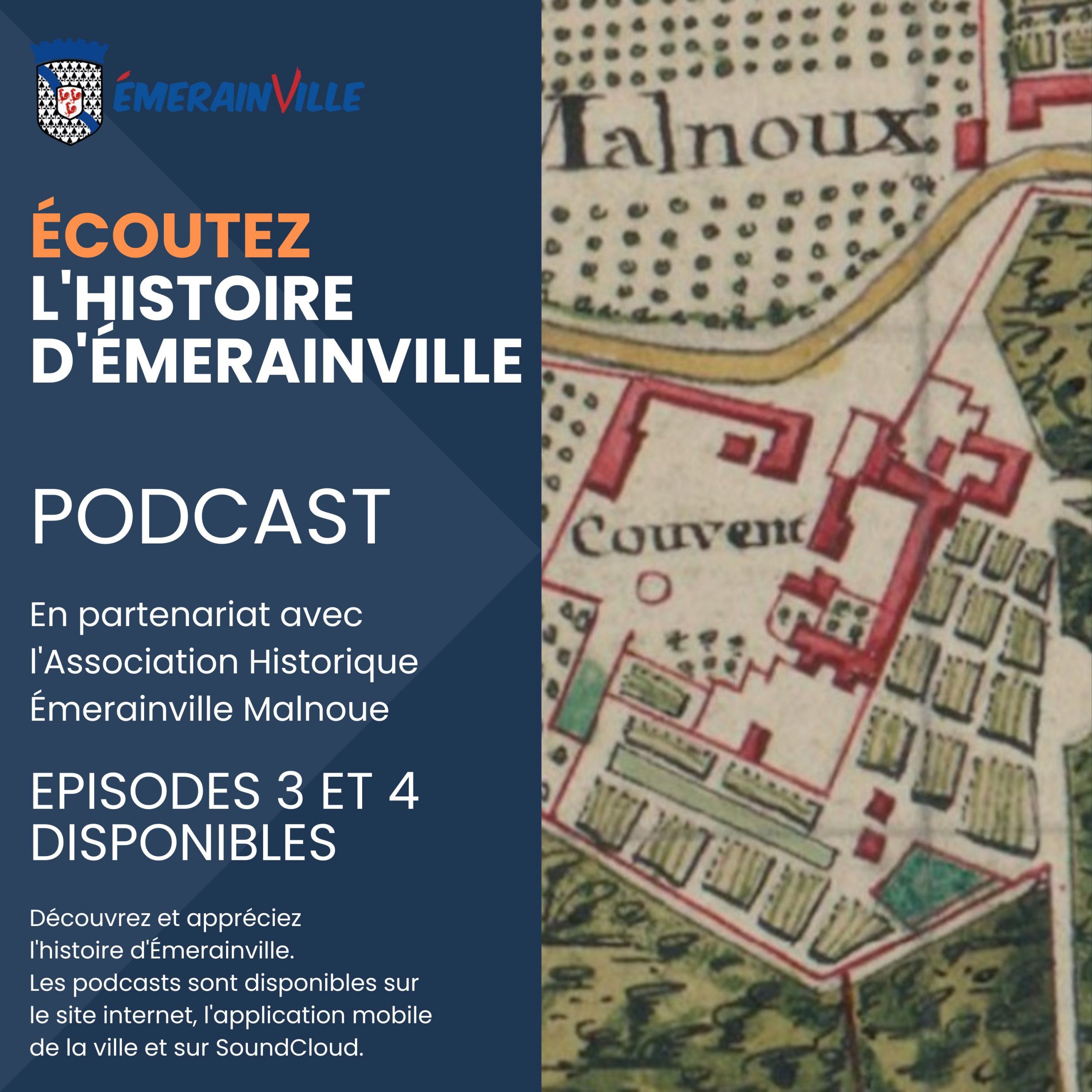 Lire la suite à propos de l’article Écoutez l’histoire d’Émerainville : épisodes 3 et 4
